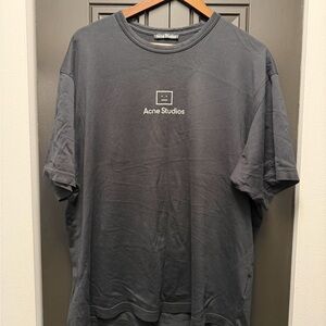 Acne Studios Men's Black T-Shirt